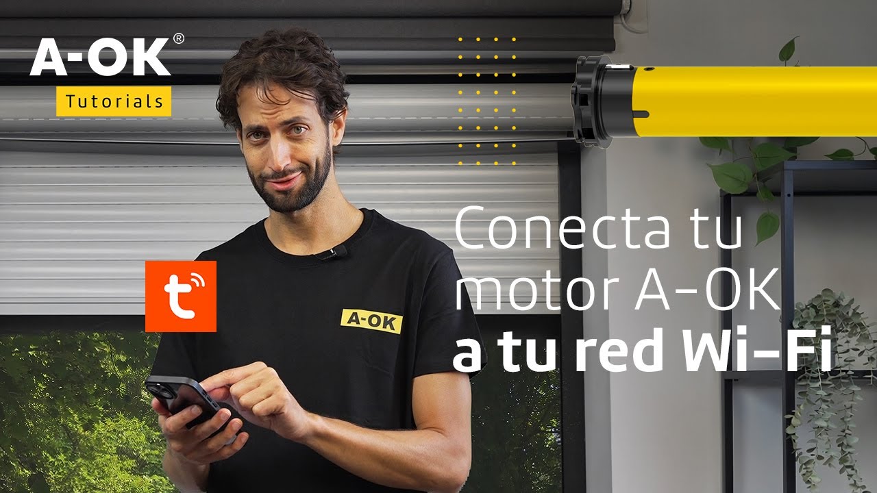 Cómo conectar tu motor A-OK a la red Wi-Fi con Tuya Smart | A-OK Tutorials®