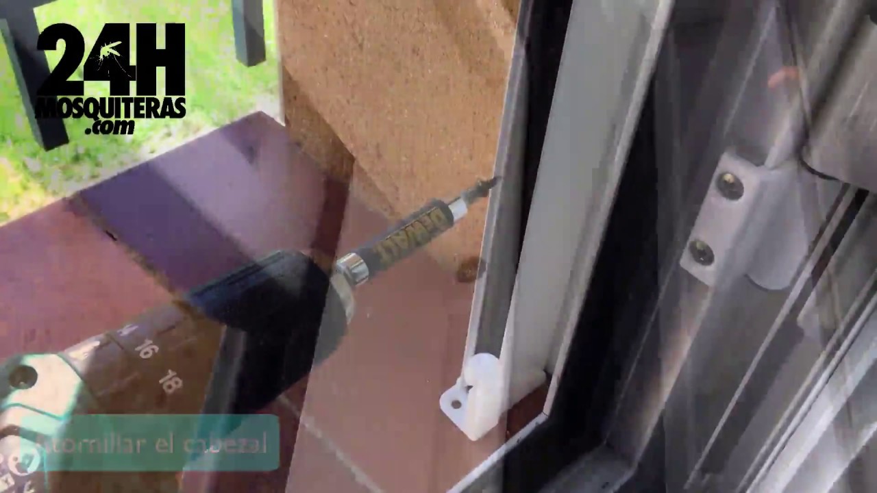 Cómo medir e instalar una mosquitera enrollable | Mosquiteras24h.com