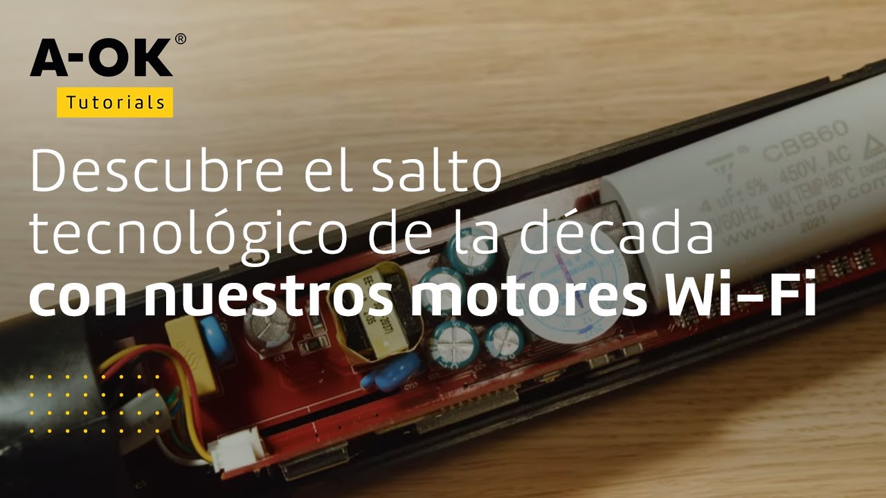 Descubre el salto tecnológico de la década con nuestros motores Wi-Fi | A-OK Motors®