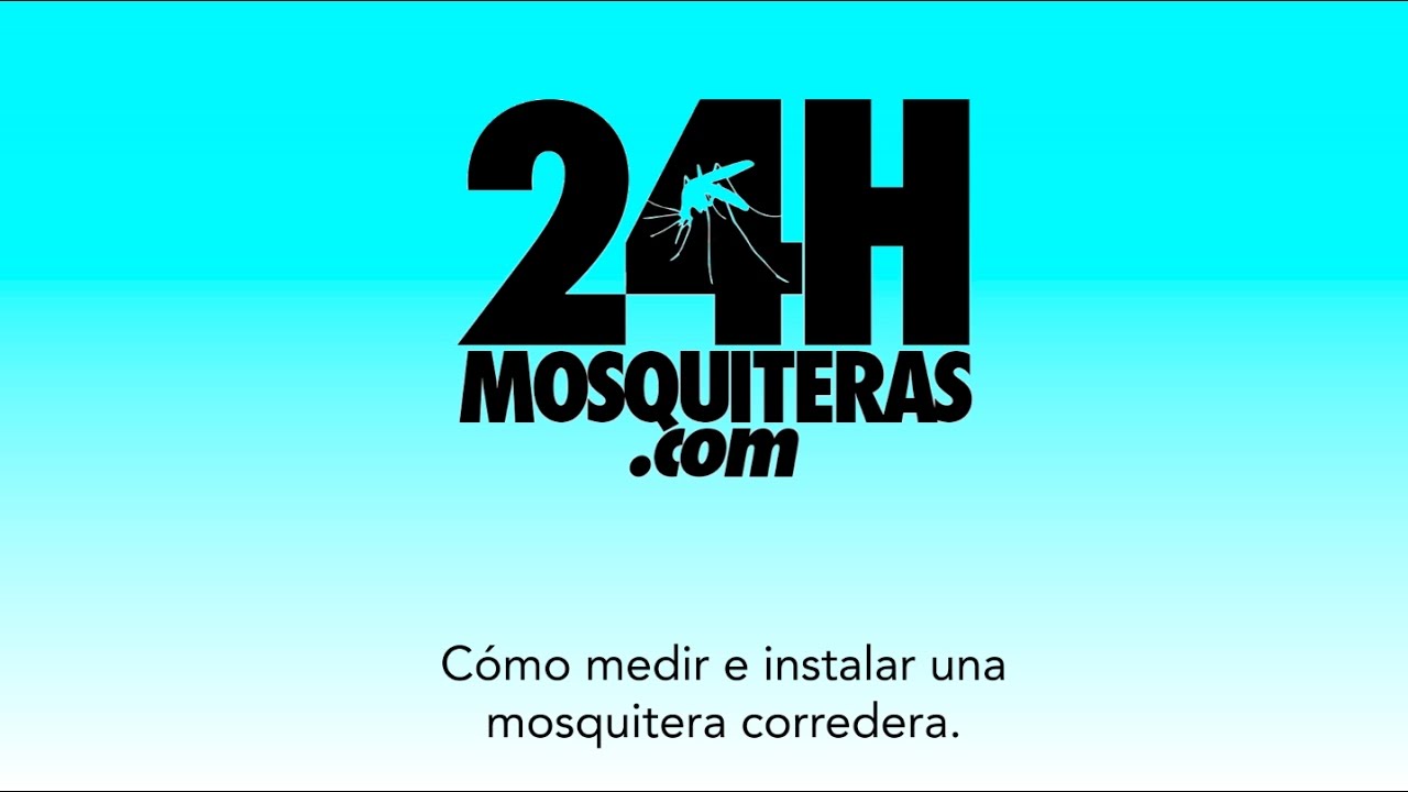 Cómo medir e instalar una mosquitera corredera | Mosquiteras24h.com
