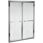 Folding Mosquito Screen for 2-leaf doors