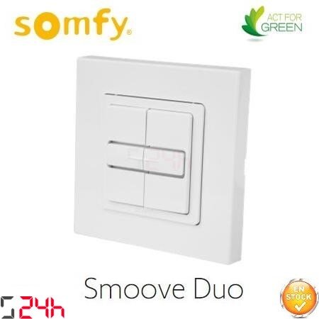 botão de interrutor mecânico somfy smoove duo