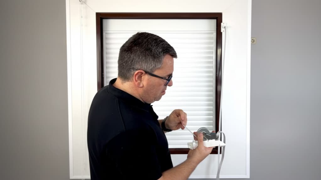 cambiar cuerda eje persiana