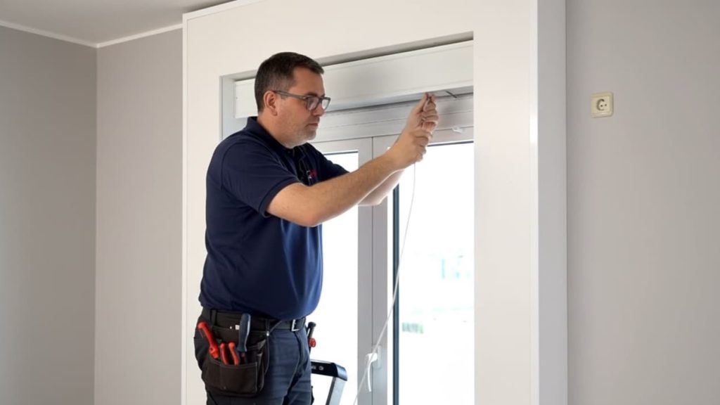 como cambiar cuerda persiana