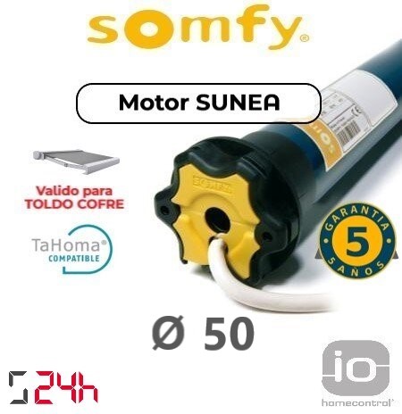 moteur radio somfy sunea 50 io (store avec cassette)