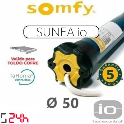 moteur radio somfy sunea 50 io (store avec cassette)