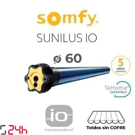 moteur radio somfy sunilus 60 io (store sans cassette)