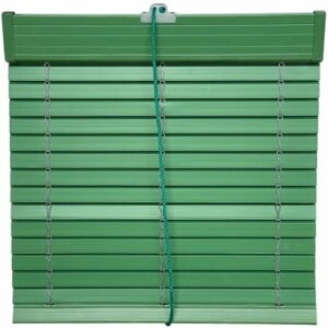 persiana alicantina pvc verde a medida