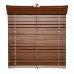 Persiana Alicantina enrollable de PVC Nogal a medida