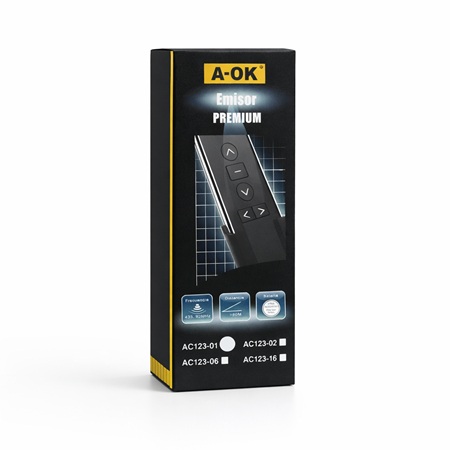 mando a distancia a ok serie premium 1 canal