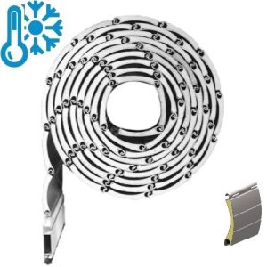 persiana enrollable de aluminio térmico curva 39mm