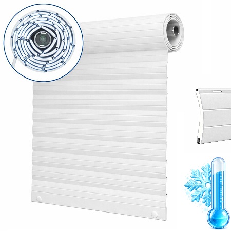 persiana enrollable de aluminio t&eacute;rmico curva 43mm (aislante y acustica)