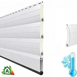 persiana enrollable de aluminio térmico curva 55mm