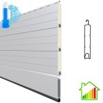 Persiana enrollable de Aluminio Térmico recta 45mm