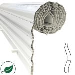 Persiana enrollable de PVC curva 60mm
