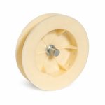 Disco de PVC con Espiga para Eje 40mm