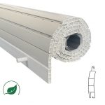 Persiana enrollable de PVC curva 52mm