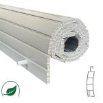 Persiana enrollable de PVC curva 52mm