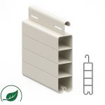 Persiana enrollable de PVC recta 50mm