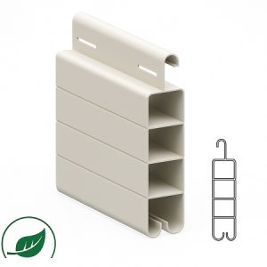 persiana enrollable de pvc recta 50mm