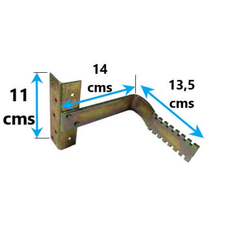 long side support cataluña f (with plate)