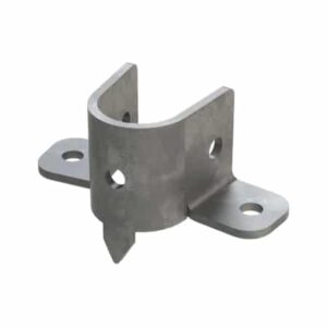 metal support with spike