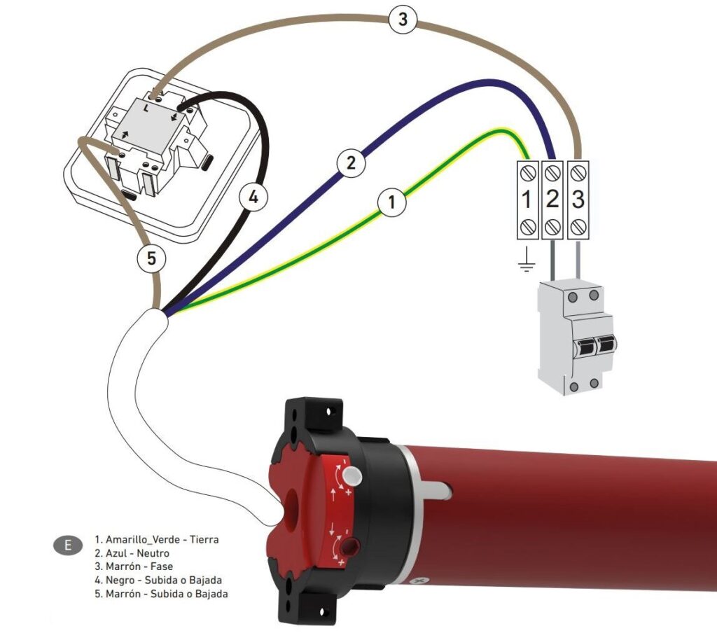 motor mecánico gaviota para pulsador gs s45