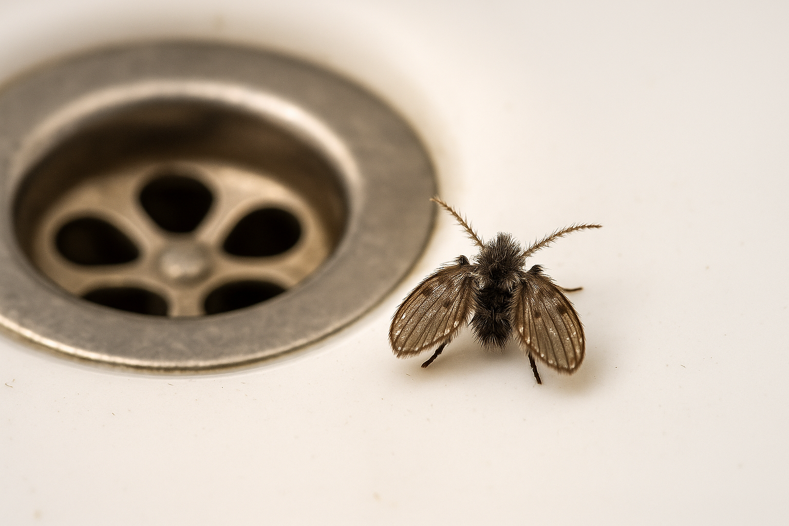mosquito en el baño