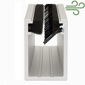 mosquitera enrollable evo z sin tornillos (fijación frontal con clips)