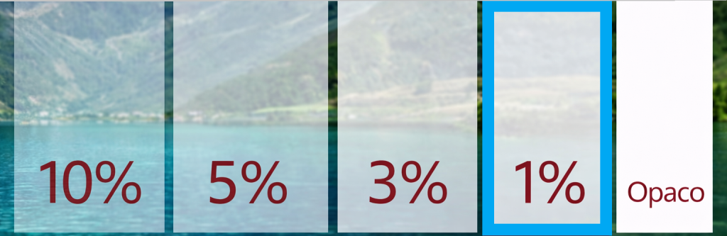 estor enrollable screen mod. basic 1% (fabricado a medida)