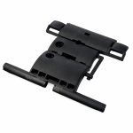 Tirante o Fleje de Seguridad negro para Persiana